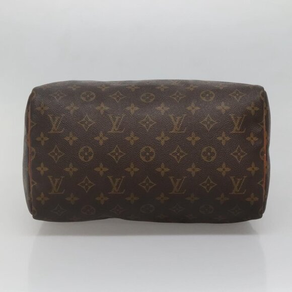 LOUIS VUITTON Monogram Speedy 30 Hand Bag - Picture 12 of 15